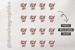 Deer|Printable Animal Sticker Product Image 3