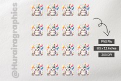 Owl|Printable Animal Sticker Product Image 3