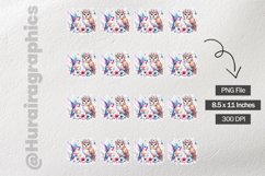 Owl|Printable Animal Sticker Product Image 3