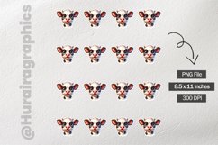 Cow|Printable Animal Sticker Product Image 3