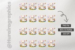 Alpaca|Printable Animal Sticker Product Image 3