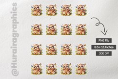 Sloth|Printable Animal Sticker Product Image 3
