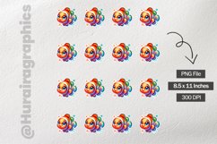Clown fish|Printable Animal Sticker Product Image 3