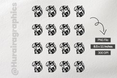 Silhouette Animal |Printable Animal Sticker Product Image 3