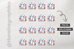 Shark|Printable Animal Sticker Product Image 3