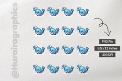 Whale|Printable Animal Sticker Product Image 3
