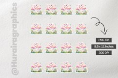 Flamingo|Printable Animal Sticker Product Image 3