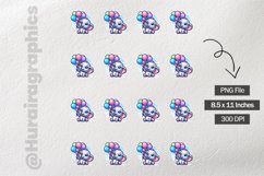 Elephant|Printable Animal Sticker Product Image 3