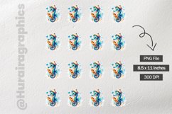Sea Horse|Printable Animal Sticker Product Image 3
