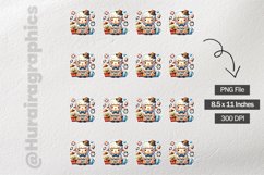 Sheep|Printable Animal Sticker Product Image 3