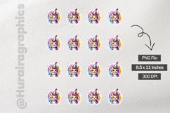 Birthday Animal |Printable Animal Sticker Product Image 3