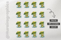 Frog|Printable Animal Sticker Product Image 3