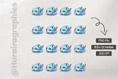 Whale|Printable Animal Sticker Product Image 3