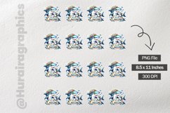 Shark|Printable Animal Sticker Product Image 3