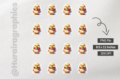 Duck|Printable Animal Sticker Product Image 3