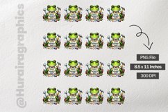 Frog|Printable Animal Sticker Product Image 3