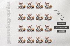 Donkey|Printable Animal Sticker Product Image 3