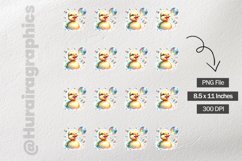 Duck|Printable Animal Sticker Product Image 3