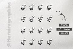 Silhouette Animal |Printable Animal Sticker Product Image 2