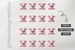 Elephant|Printable Animal Sticker Product Image 3