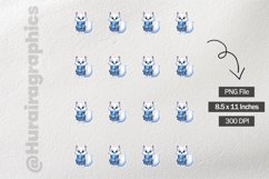 Fox|Printable Animal Sticker Product Image 3