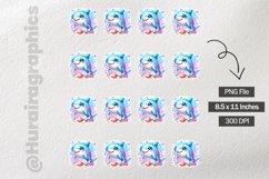 Shark|Printable Animal Sticker Product Image 3