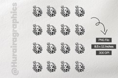 Silhouette Animal |Printable Animal Sticker Product Image 3