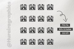 Silhouette Animal |Printable Animal Sticker Product Image 3
