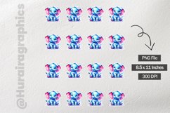 Elephant|Printable Animal Sticker Product Image 3