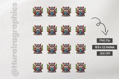 Owl|Printable Animal Sticker Product Image 3