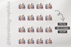 Sheep|Printable Animal Sticker Product Image 3