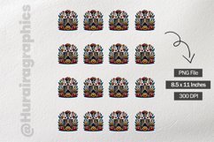 Floral Skull|Printable Animal Sticker Product Image 2