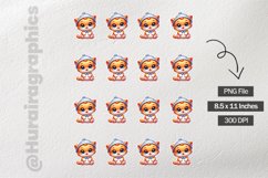 Cat|Printable Animal Sticker Product Image 3
