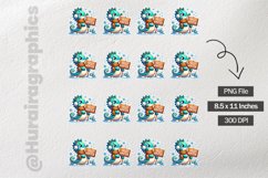 Sea Horse|Printable Animal Sticker Product Image 3