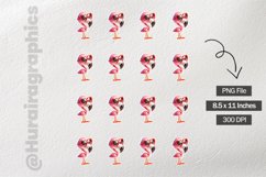Flamingo|Printable Animal Sticker Product Image 3