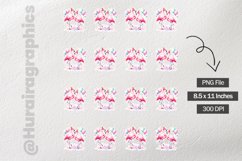 Flamingo|Printable Animal Sticker Product Image 3