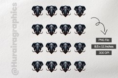 Scary Animal|Printable Animal Sticker Product Image 2