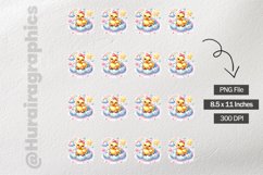 Duck|Printable Animal Sticker Product Image 3