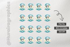 Whale|Printable Animal Sticker Product Image 3