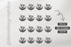 Silhouette Animal |Printable Animal Sticker Product Image 3