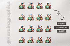 Donkey|Printable Animal Sticker Product Image 3