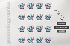 Elephant|Printable Animal Sticker Product Image 3