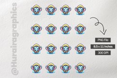 Elephant|Printable Animal Sticker Product Image 3