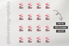 Flamingo|Printable Animal Sticker Product Image 3