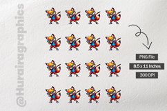 Dancing Animal |Printable Animal Sticker Product Image 3