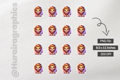 Lion|Printable Animal Sticker Product Image 3