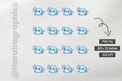 Whale|Printable Animal Sticker Product Image 3