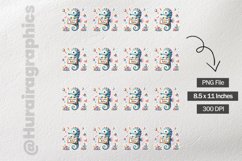 Sea Horse|Printable Animal Sticker Product Image 3