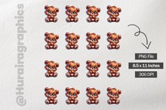 Bear|Printable Animal Sticker Product Image 3