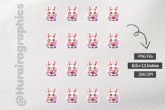 Rabbit|Printable Animal Sticker Product Image 3